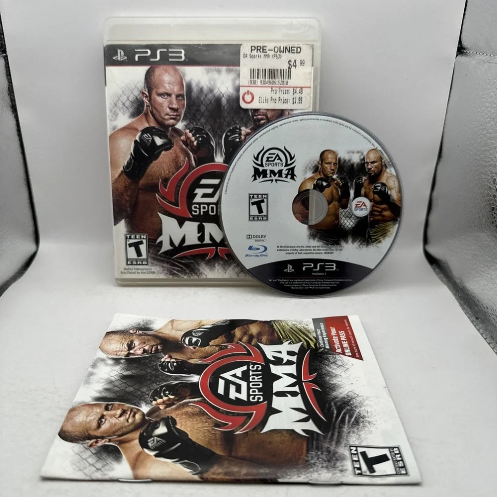 EA Sports MMA PlayStation 3 PS3 2010 CIB Complete w Manual